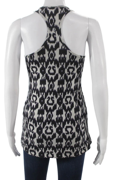 Lululemon Womens Multicolor Animal Print Scoop Neck Sleeveless Tank Size S