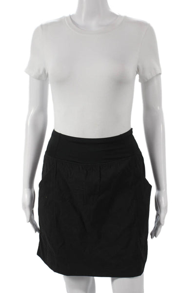 The North Face Womens Athletic Nylon Pull On Skort Black Size M