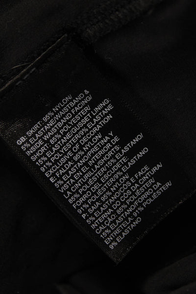 The North Face Womens Athletic Nylon Pull On Skort Black Size M