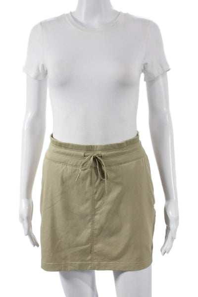 The North Face Womens Athletic Beige Polyester Skirt Size M