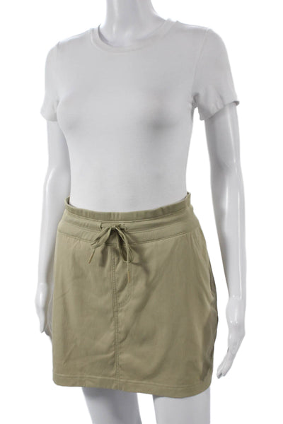 The North Face Womens Athletic Beige Polyester Skirt Size M
