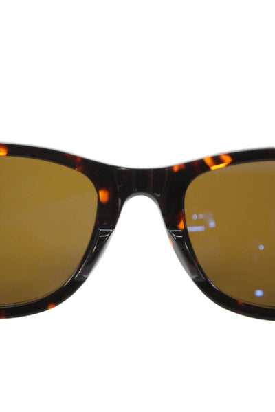 Ray Ban Unisex RB 2140 Brown Plastic Rounded Sunglasses