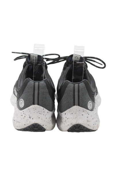 Nike Womens Casual Lace Up Sneakers Black Size 7.5