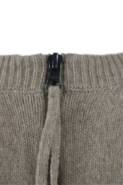 Madewell Womens Pullover Sweater Merino Wool Striped Crew Neck Beige Size XS