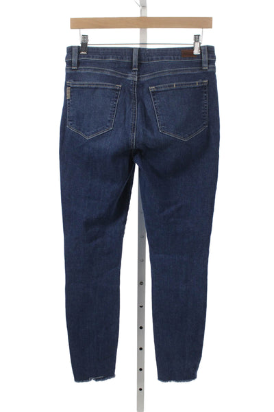 Paige Womens Ankle Jeans Blue High Rise Size 28