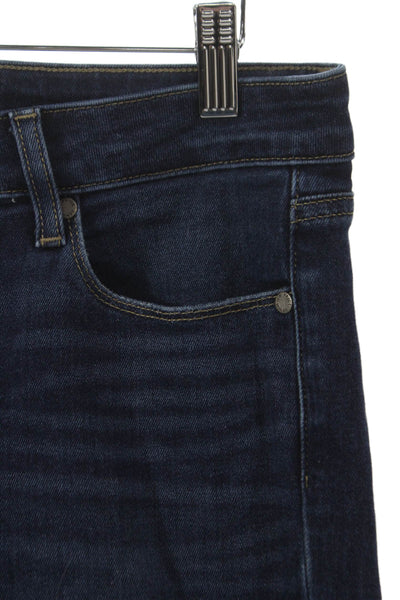 Paige Women Blue High Rise Ankle Jeans Cotton Inseam 30 Size 28