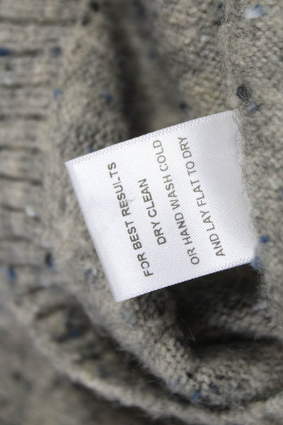 Stitches + Stripes Womens Gray Cotton Pullover Round Neck Long Sleeve Size S