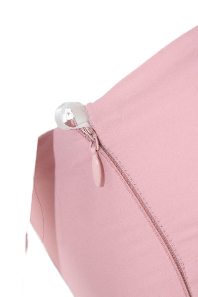 Lovers + Friends Women Bodycon Strapless Pink Dress Zip Size XS