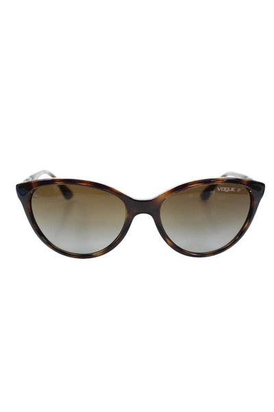 Vogue Eyewear Womens Tortoiseshell Cats Eye Sunglasses Brown