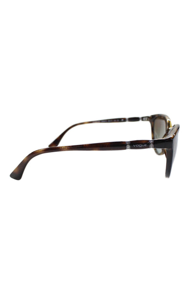 Vogue Eyewear Womens Tortoiseshell Cats Eye Sunglasses Brown