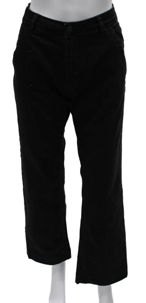6397 Womens Black Cropped High Rise Cotton Jeans Inseam 28 Size 26