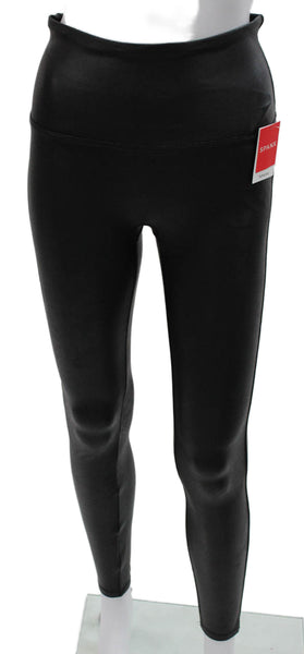 Spanx by Sara Blakely Women Black Ankle Leggings Size L
