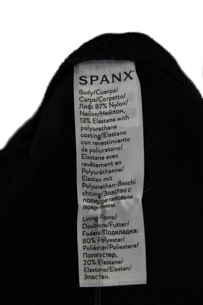 Spanx by Sara Blakely Women Black Ankle Leggings Size L
