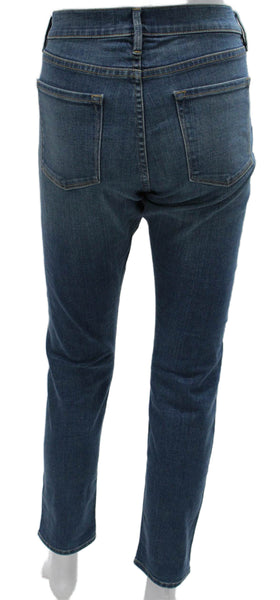 Frame Denim Womens Skinny Blue Jeans Low Rise Inseam 28 Size 26
