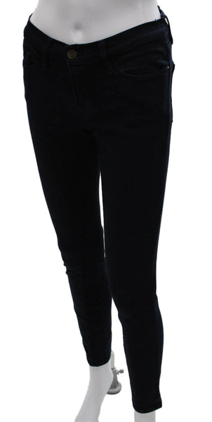 Frame Denim Women Skinny Jeans Blue Low Rise Cotton Size 26