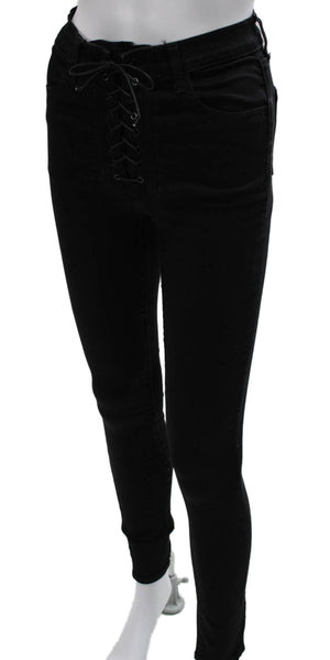 J Brand Women Skinny Black Jeans Size 8