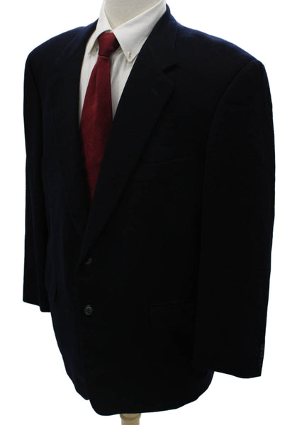 Trussini Mens Cashmere Blue Blazer Size 58