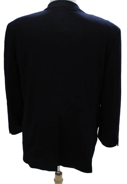 Trussini Mens Cashmere Blue Blazer Size 58