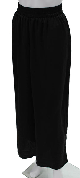 BTFBM Women Dress Pants Black Polyester Pull On Inseam 28 Size S