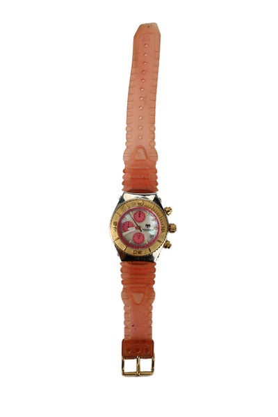 TechnoMarine Womens Two-Tone Cruise CG7 Chronograph Quartz Watch 37mm