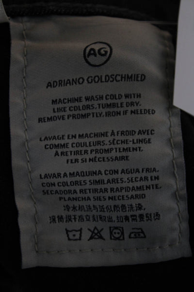 AG Adriano Goldschmied Women Skinny Jeans Blue Cotton Blend Mid Rise Size 31