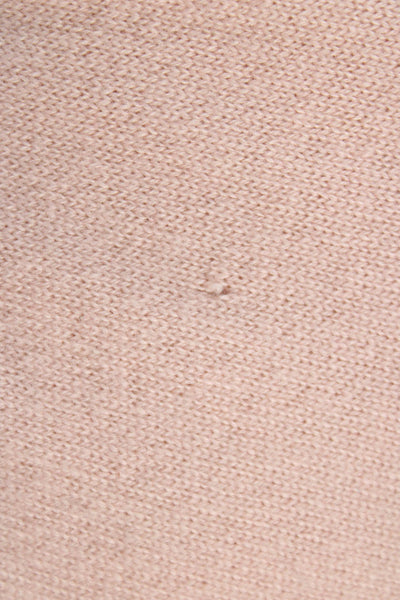 Everlane Womens Cashmere Mock Neck Pullover Pink Size XS