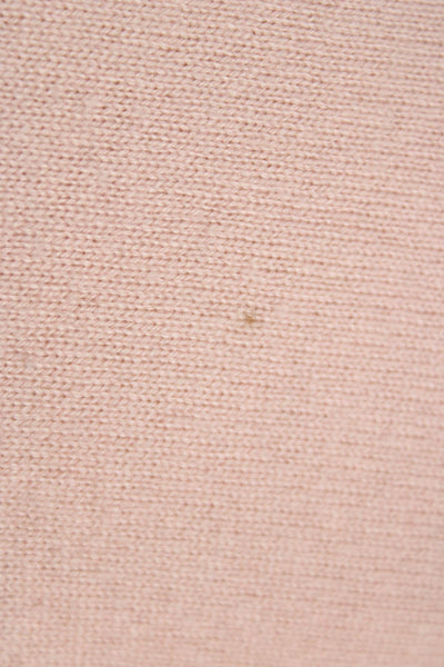 Everlane Womens Cashmere Mock Neck Pullover Pink Size XS