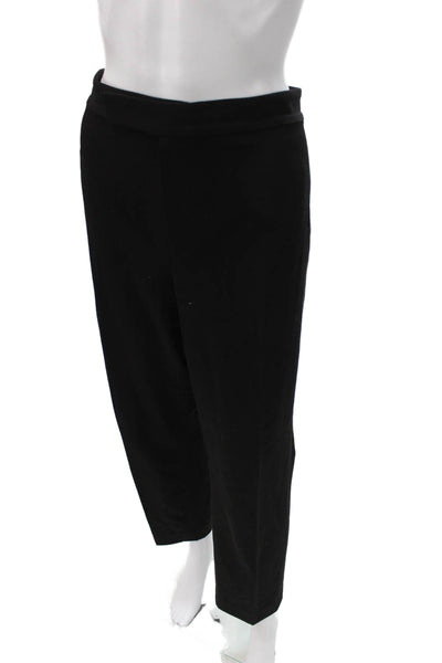Lauren Ralph Lauren Women Black Dress Pants Polyester Pull On Size 16