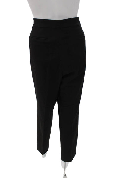 Lauren Ralph Lauren Women Black Dress Pants Polyester Pull On Size 16