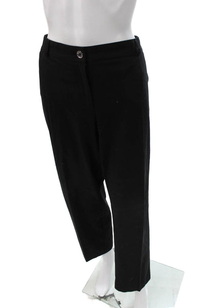 Michael Michael Kors Womens Dress Pants Black Polyester Inseam 28 Size 16