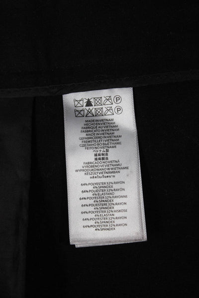 Michael Michael Kors Womens Dress Pants Black Polyester Inseam 28 Size 16