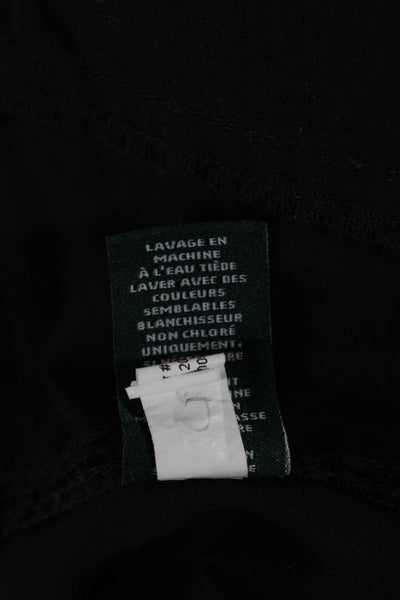 Lauren Ralph Lauren Womens Black Cargo Pants Cotton Size 16