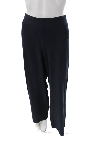 Eileen Fisher Women Dress Pants Blue Polyester Size L