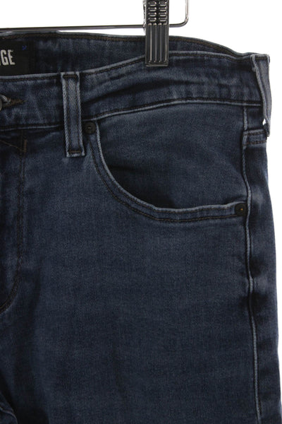 Paige Mens Skinny Jeans Blue Cotton High Rise Size 33
