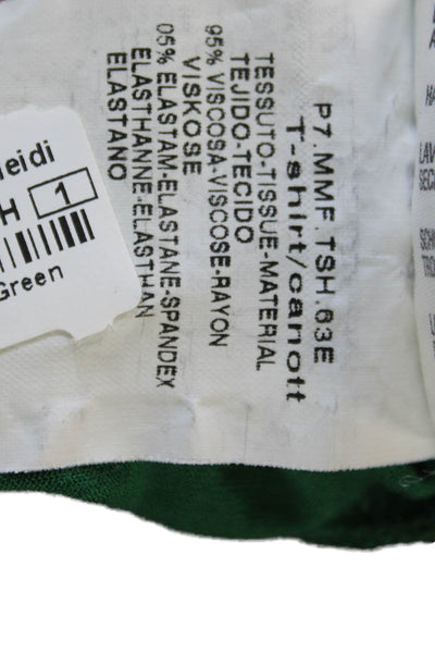 Max Mara Women Green Camisole Scoop Neck Viscose Blend Size L