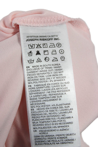 Joseph Ribkoff Women Sleeveless Tunic Pink Scoop Neck Polyester Size 2XL
