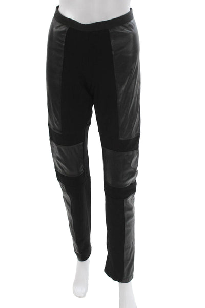 BCBG Max Azria Women Ankle Colorblock Polyester Leggings Size L