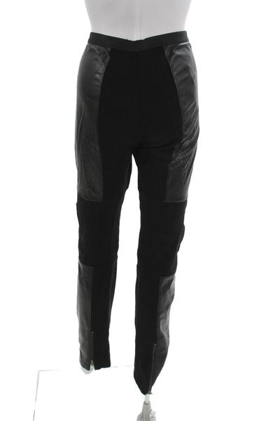 BCBG Max Azria Women Ankle Colorblock Polyester Leggings Size L