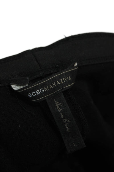 BCBG Max Azria Women Ankle Colorblock Polyester Leggings Size L