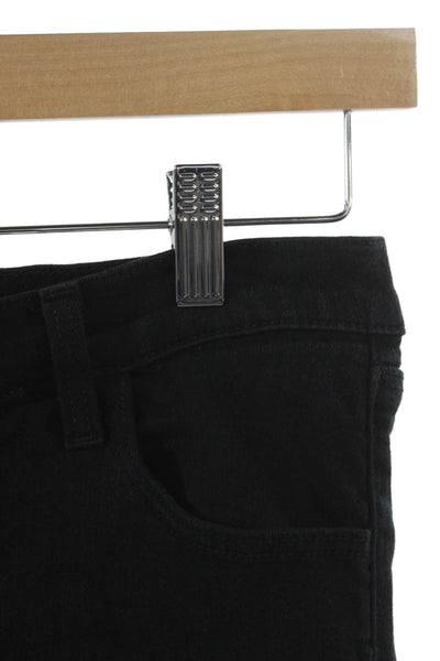 J Brand Women Skinny Black Viscose Mid Rise Jeans Size 29