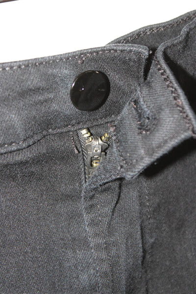 J Brand Women Skinny Black Viscose Mid Rise Jeans Size 29