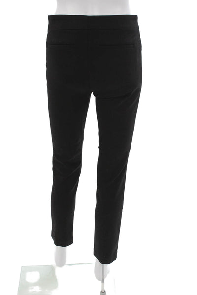 Ecru Women Ankle Pants Black Cotton Pull On Size 0