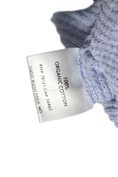 Eileen Fisher Womens Beige Cotton V-Neck Cardigan Long Sleeve Size L