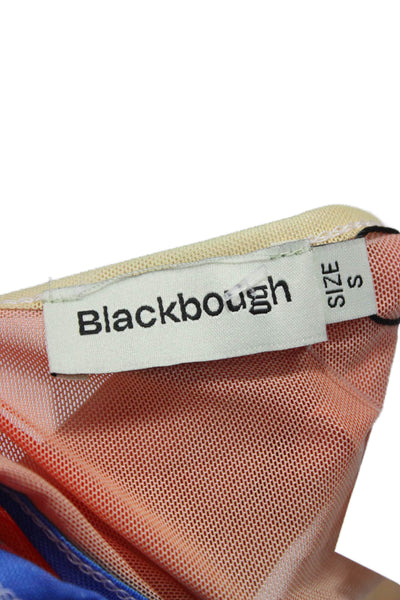 Blackbough Women Bodycon Multicolor Tropical Sleeveless Dress Size One Size