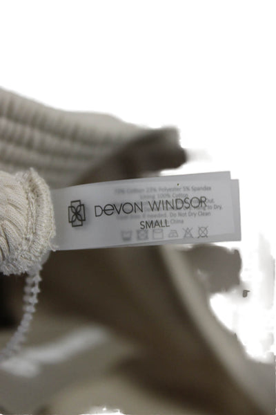 Devon Windsor Women Beige Sweatpants Size S