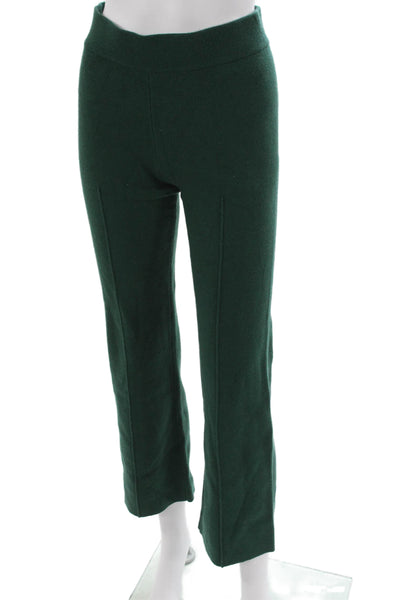 Daydreamer Womens Ankle Pants Green Viscose Pull On Inseam 25in Size XS