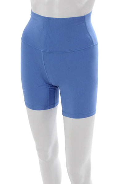 Lululemon Womens Ankle Leggings Blue Polyester Size 2