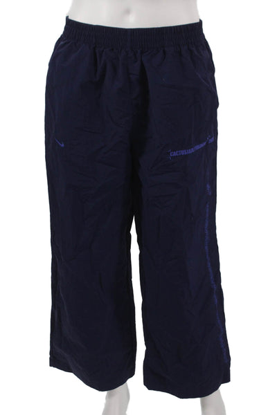 Cactusjack/Fragment Unisex Adults Track Pants Blue Nylon Pull On Size L