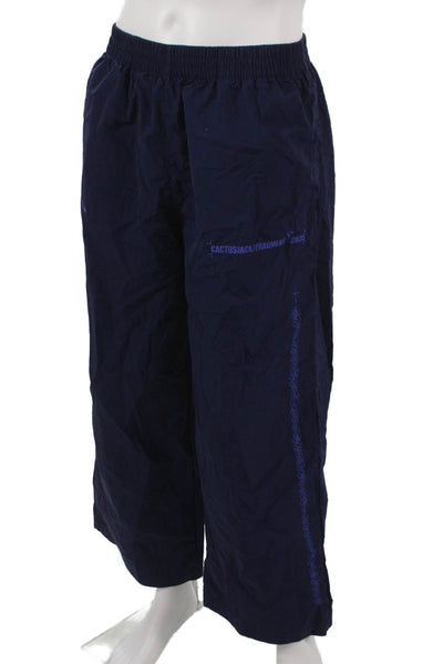 Cactusjack/Fragment Unisex Adults Track Pants Blue Nylon Pull On Size L