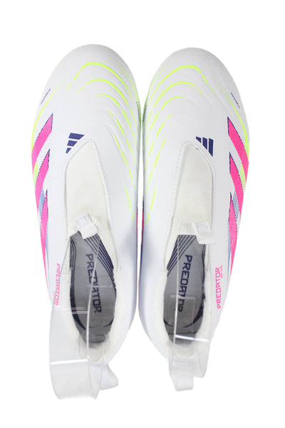 Adidas Womens Predator Athletic Cleats White Size 4